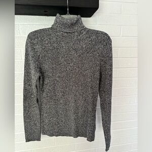 Liz & Co Cotton Sweater Turtle Neck